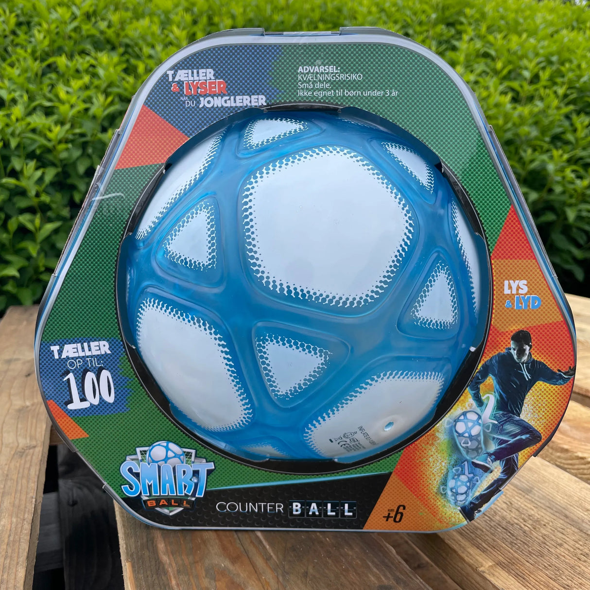 Smart fodbold - Tæller og lyser