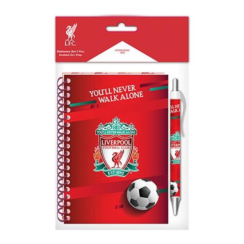 Liverpool spiralbog incl kuglepen