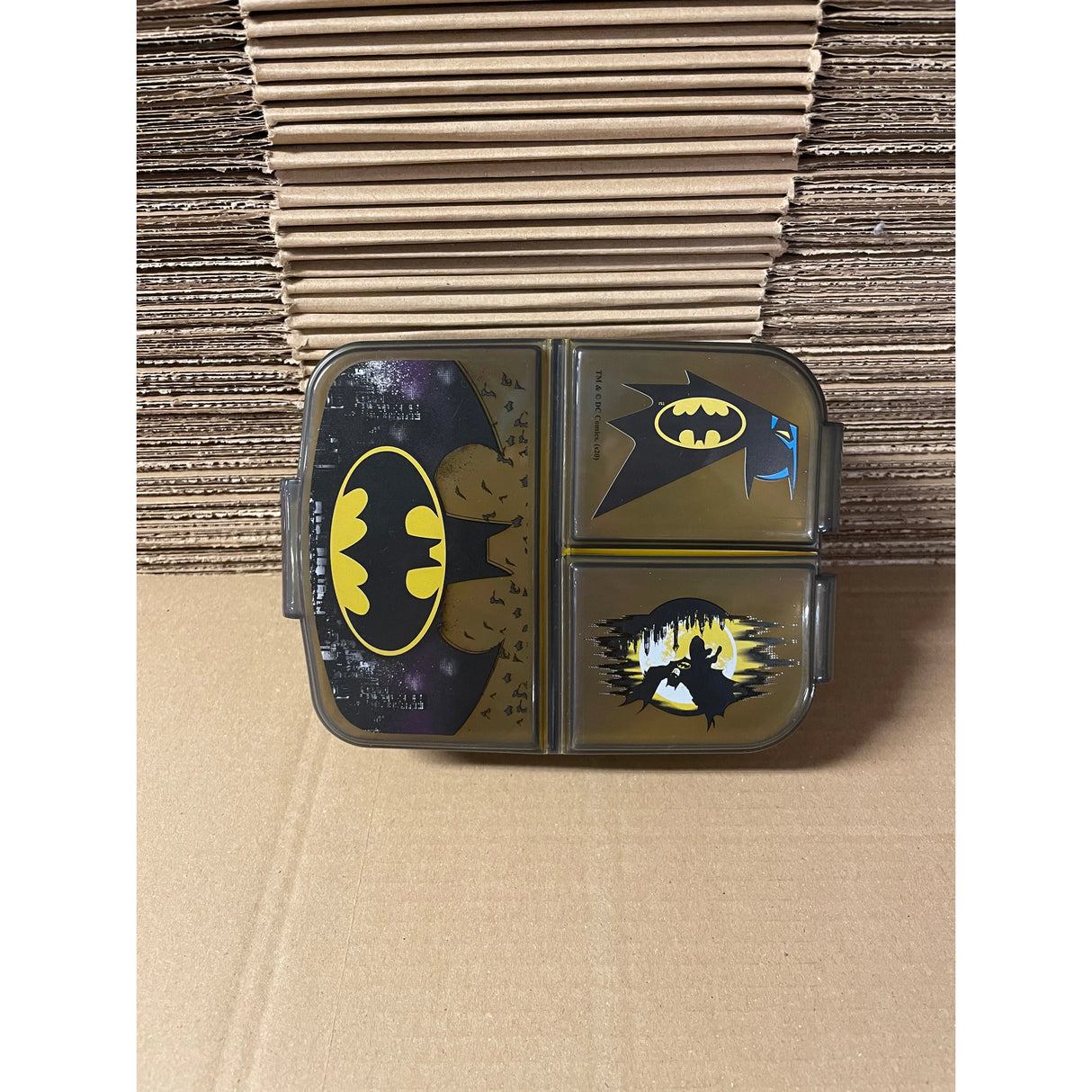 Batman opdelt madkasse 3 rum