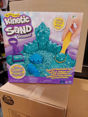 Kinetic sand glitter legesæt