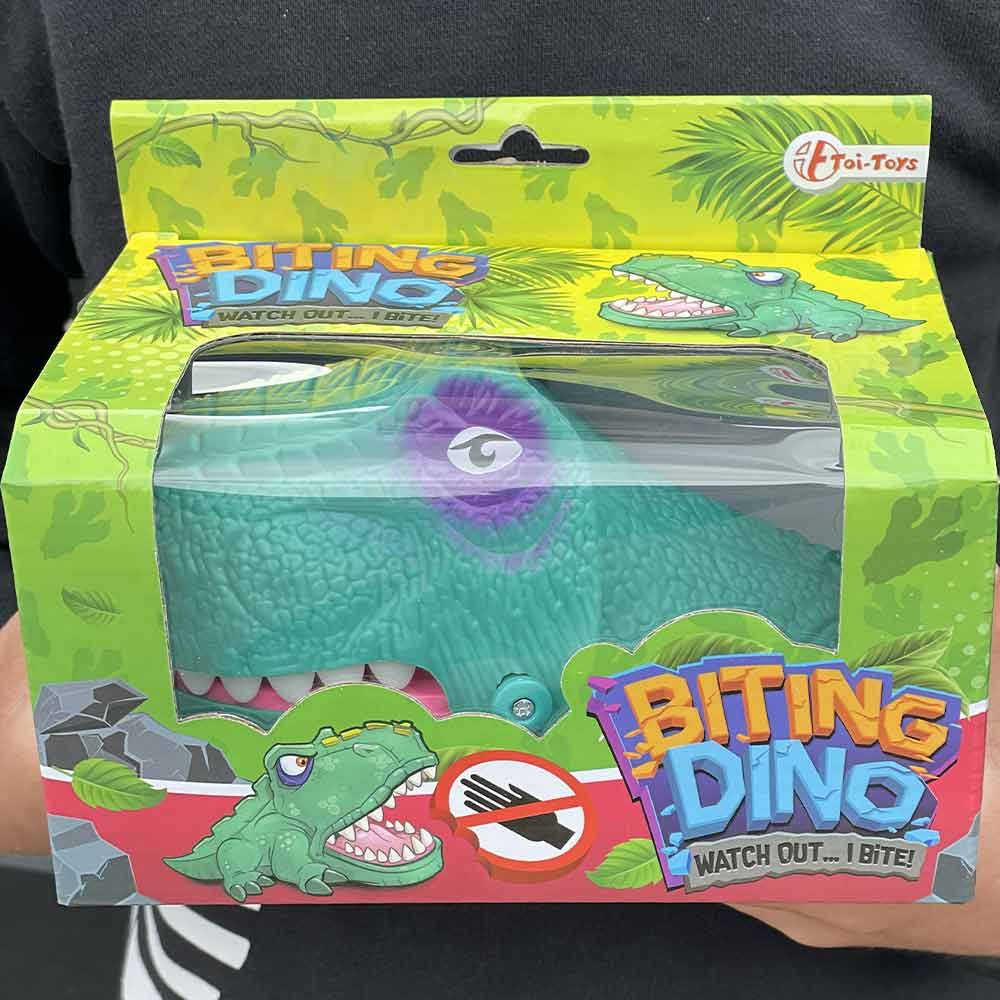 Biting dino spil