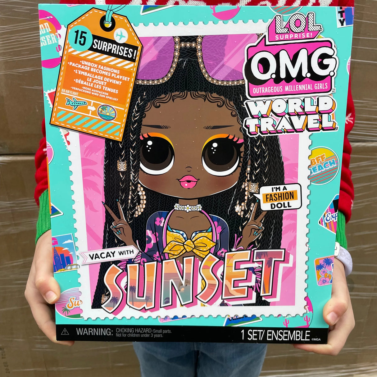 LOL surprise World travel Sunset
