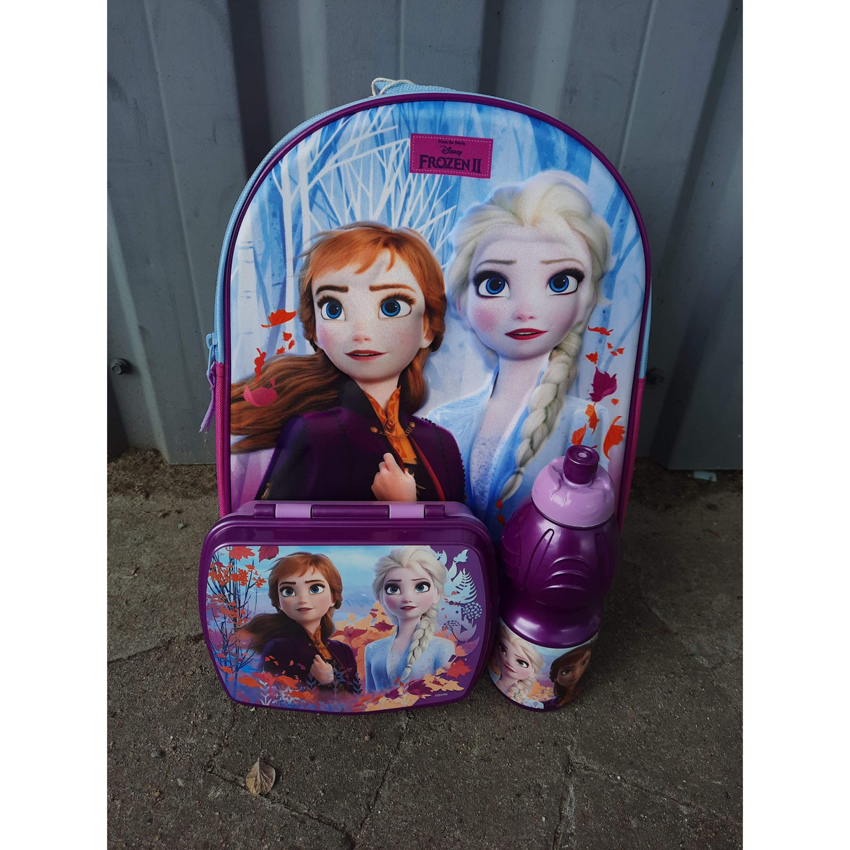 Frozen “Anna & Elsa” startersæt med 3D rygsæk