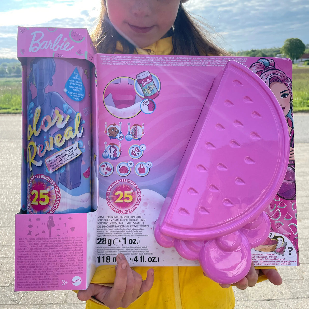 Barbie colour reveal watermelon med 25 overraskelser