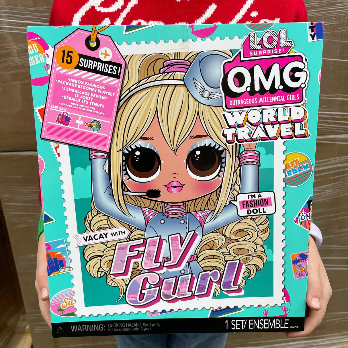 LOL surprise World travel Fly Girl