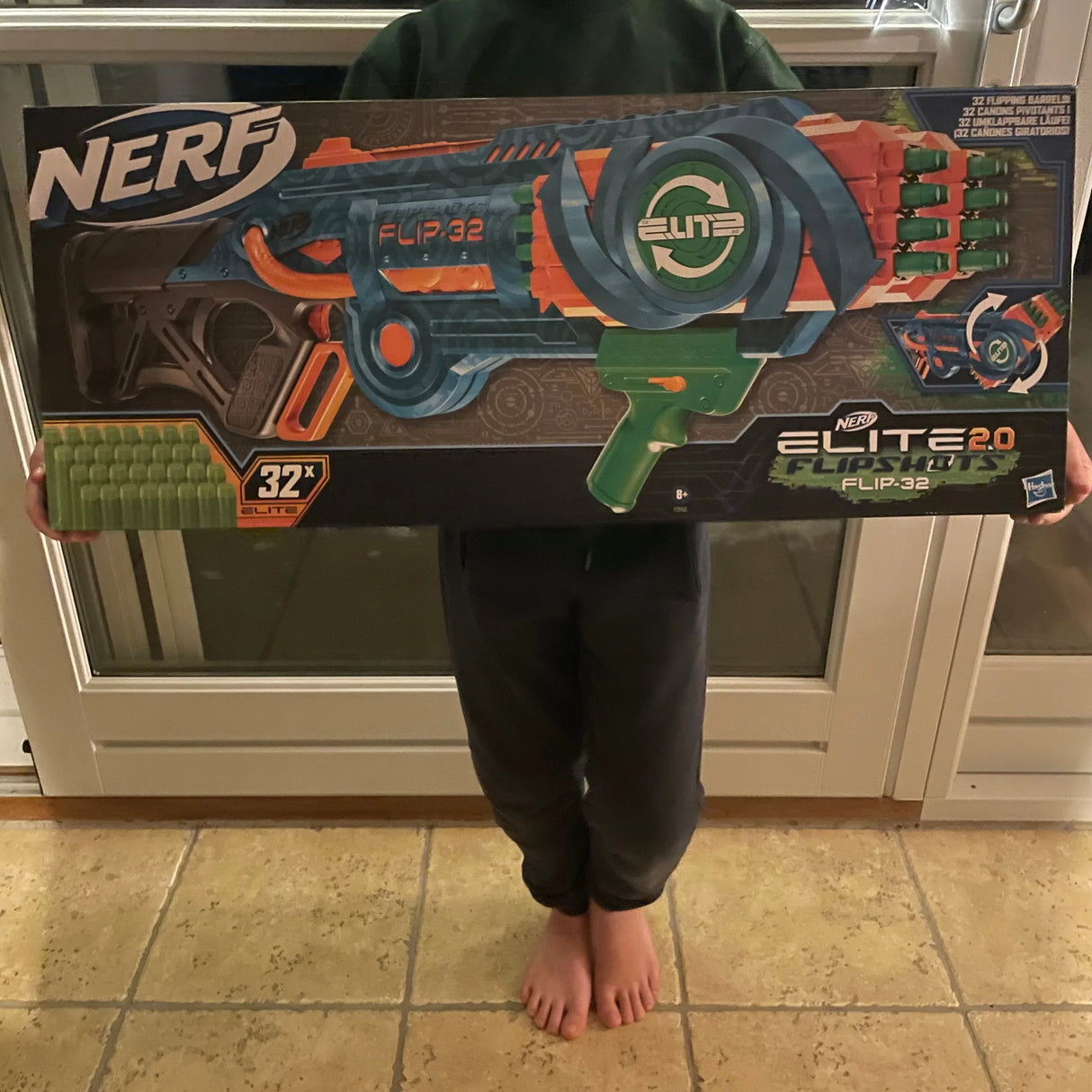 Kæmpe nerf gun