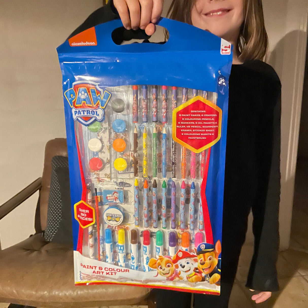 Kreativt Paw patrol sæt med 80 dele