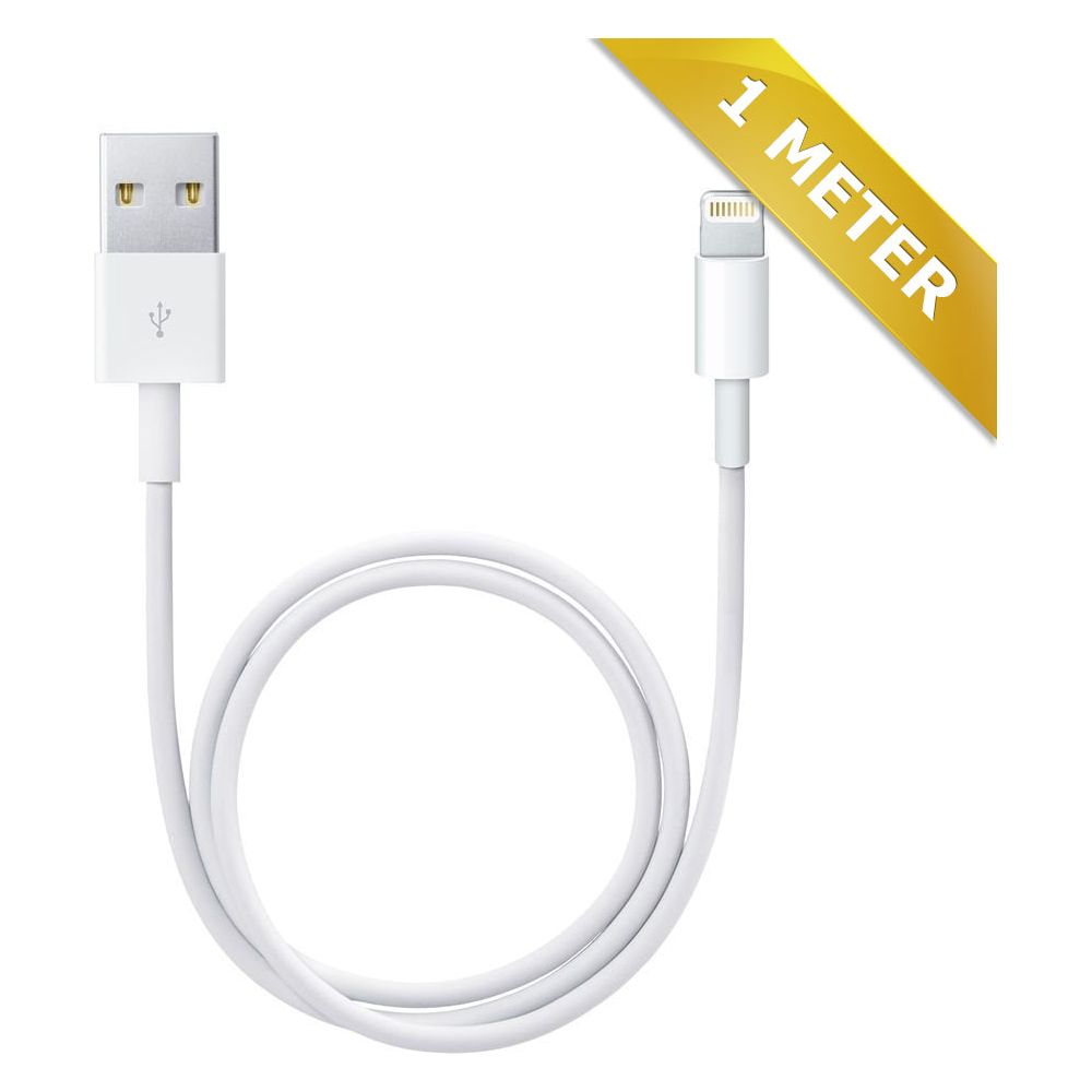 Lightning kabel til iPhone - 1 meter