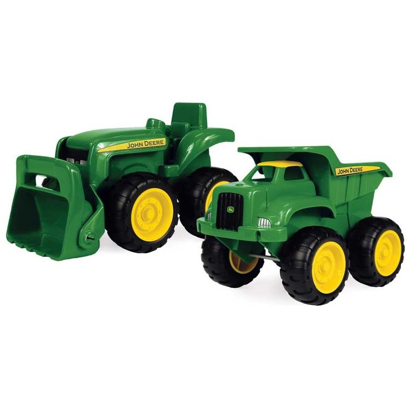 John Deere Dumper og Traktor 2 stk