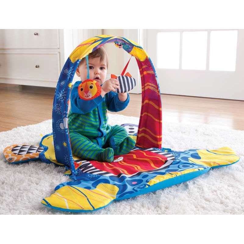 Lamaze legetæppe aben Makai inkl. uro 61x9x7 cm