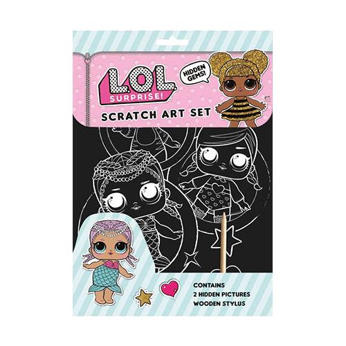 LOL Scratch art set
