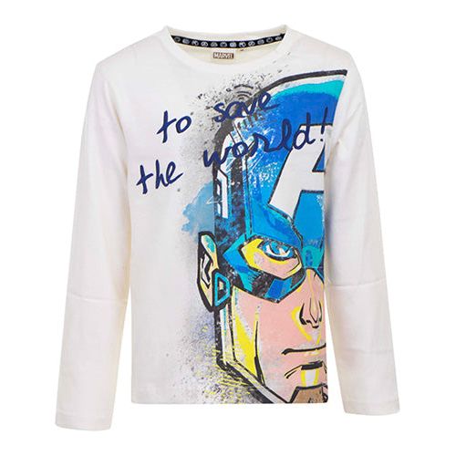 Avengers Captain America langærmet bluse