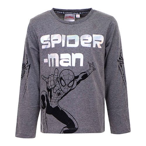 Spiderman "dark nights" bluse grå