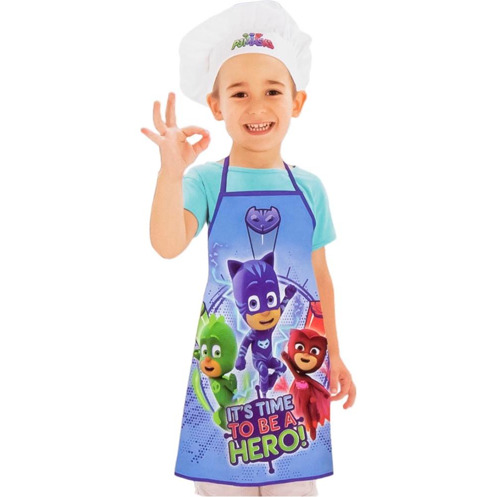 Pj Masks Forklæde køkkenhjælpersæt (3-8 år)