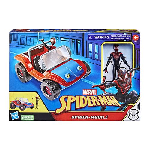 Spiderman Miles Morales bil & figur