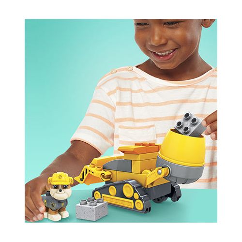 Paw Patrol Rubble mega blocks legesæt