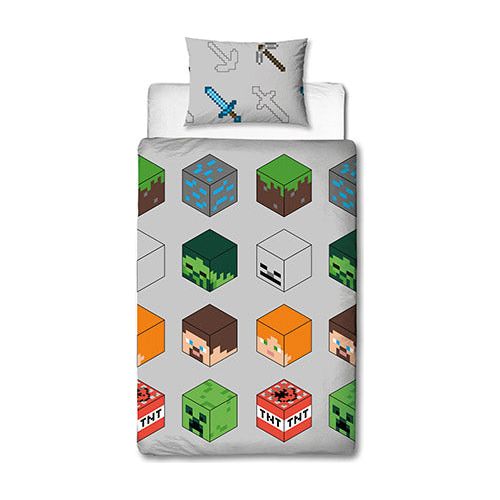 Minecraft "Heads & Tools" sengesæt