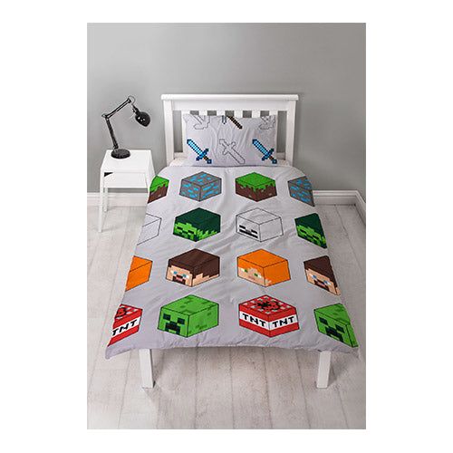 Minecraft "Heads & Tools" sengesæt