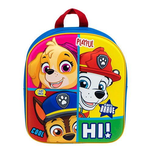 Paw Patrol 3D rygsæk Marshall, Chase og Skye