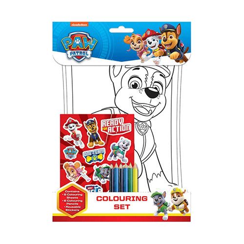 Paw Patrol kreativt malesæt