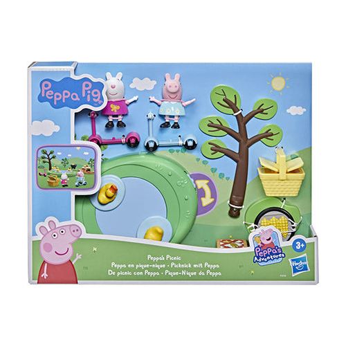 Gurli Gris picnic set incl løbehjul og figurer