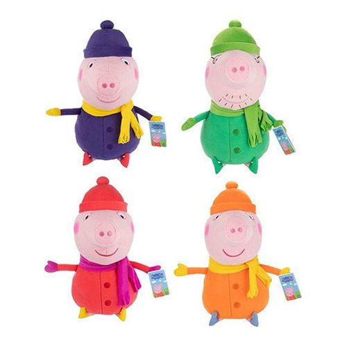 Gurli Gris kæmpe bamse i vintertøj 50 cm