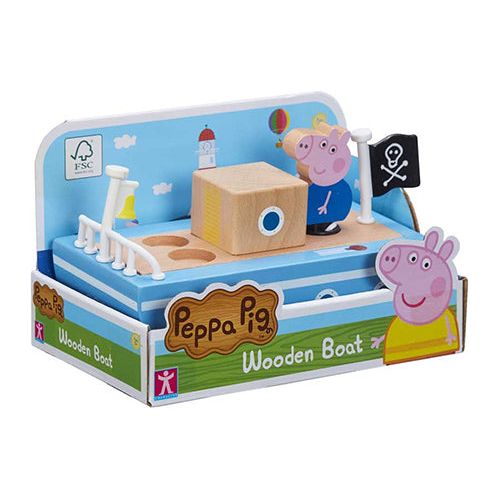 Gustav Gris Båd Trælegetøj Figur 2 år