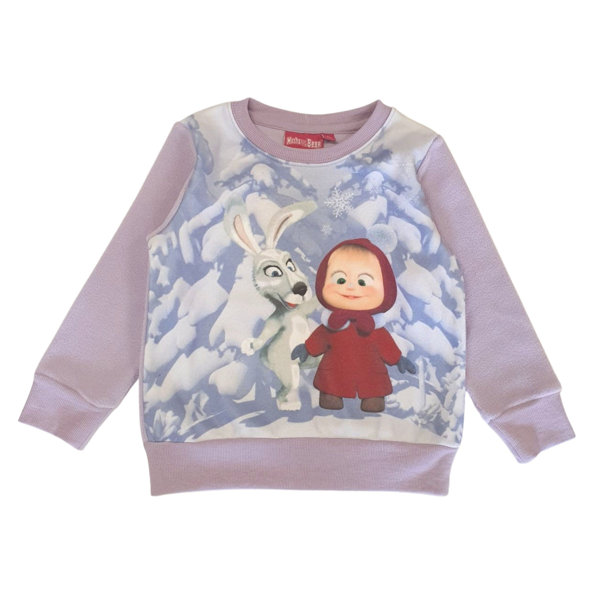 Masha & Bjørnen fleece sweatshirt