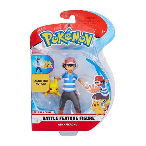 Pokemon Ash & Pikachu battle figur pack