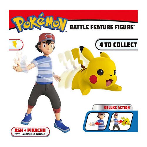 Pokemon Ash & Pikachu battle figur pack