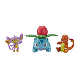 Pokemon 3 pack figursæt Aipom, Charmander & Ivysaur