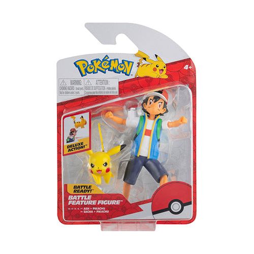 Pokemon - Ash & Pikachu figursæt