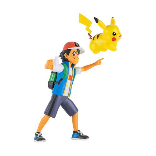 Pokemon - Ash & Pikachu figursæt