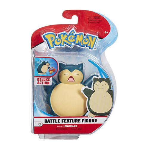 Pokemon Snorlax battle figur