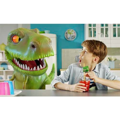 Sip N' Sound sugerør dinosaur/hund/kat