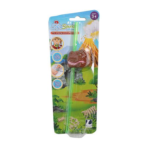 Sip N' Sound sugerør dinosaur/hund/kat