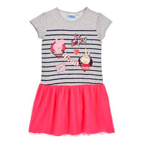 Gurli Gris kjole med lyserødt tylt skørt 3-6 år