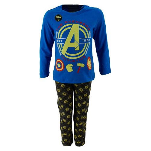 Avengers blå "Glow in the dark" nattøj