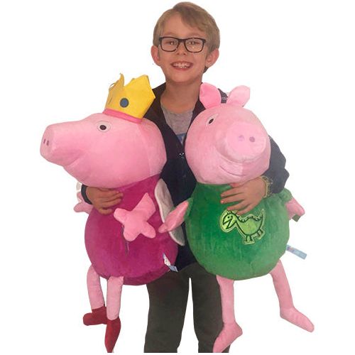 Kæmpe/stor Gurli Gris original bamse 60 cm