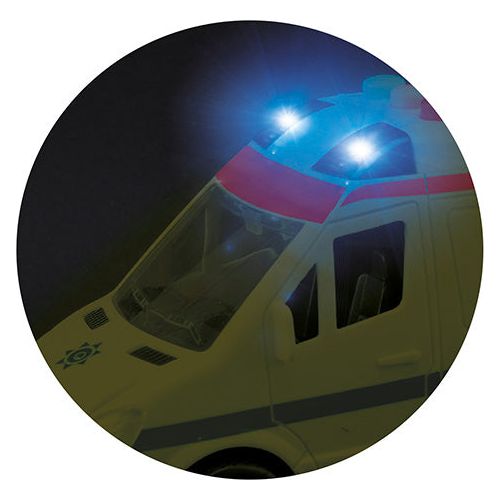 Ambulance med Lys/Lyd 15 cm