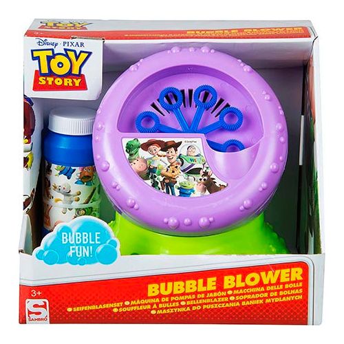 Toy Story sæbeboblemaskine inkl. sæbebobler 3XAA batterier
