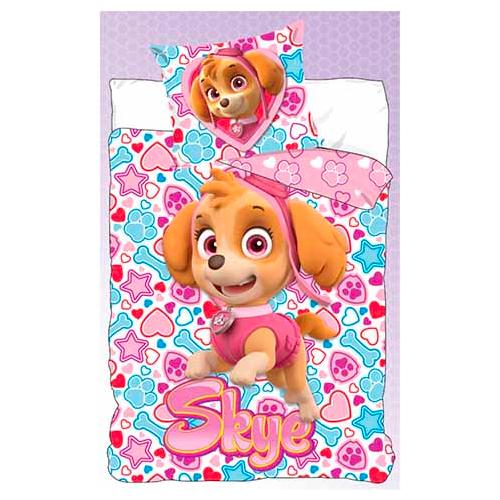 Paw Patrol Skye sengesæt 140x200 cm bomuld sengetøj senior
