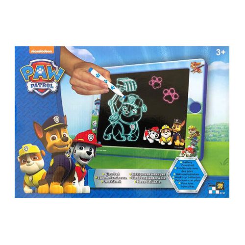 Paw Patrol "Glow in the dark" magnet tegnetavle