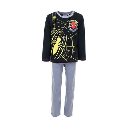 Spiderman glow in the dark nattøj blå/grå