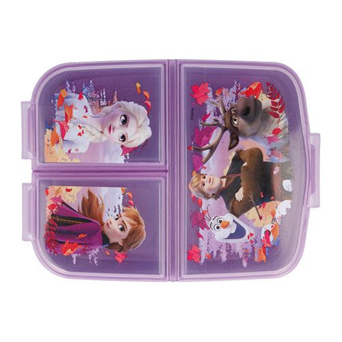 Frozen opdelt madkasse i lilla
