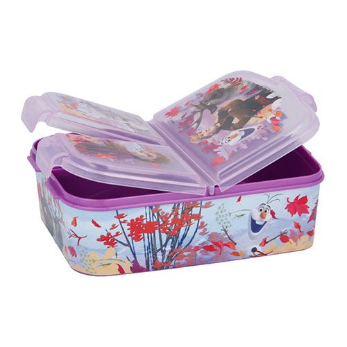Frozen opdelt madkasse i lilla
