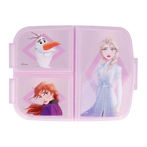 Frozen opdelt madkasse i pink