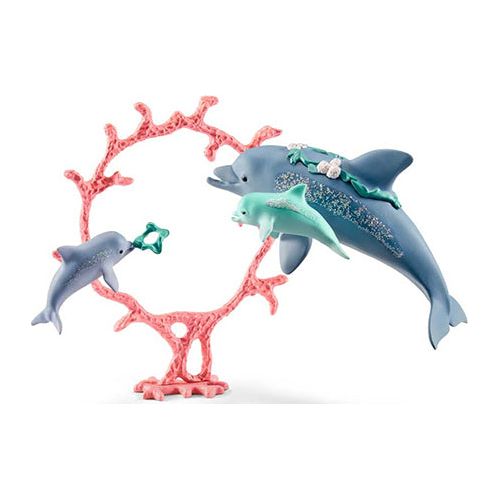 Schleich Delfin mor med unger