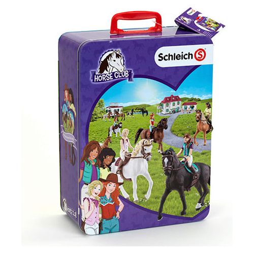 Schleich opbevaringsboks til dyr i metal