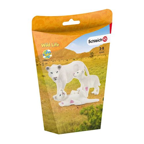 Schleich løvemor med unger